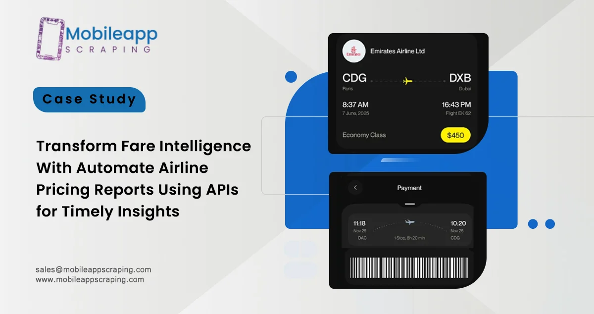 Automate Airline Pricing Reports Using APIs